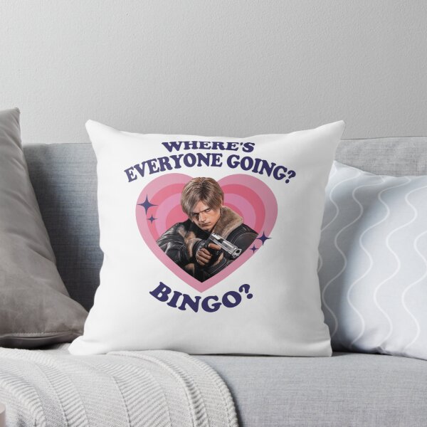 Item preview, Leon Kennedy Where's Everyone Going Bingo  designed and sold by radercolorfuls.
