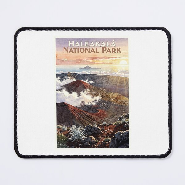 Item preview, Haleakala National Park Hawaii Vintage Watercolor Travel designed and sold by Teelogic.