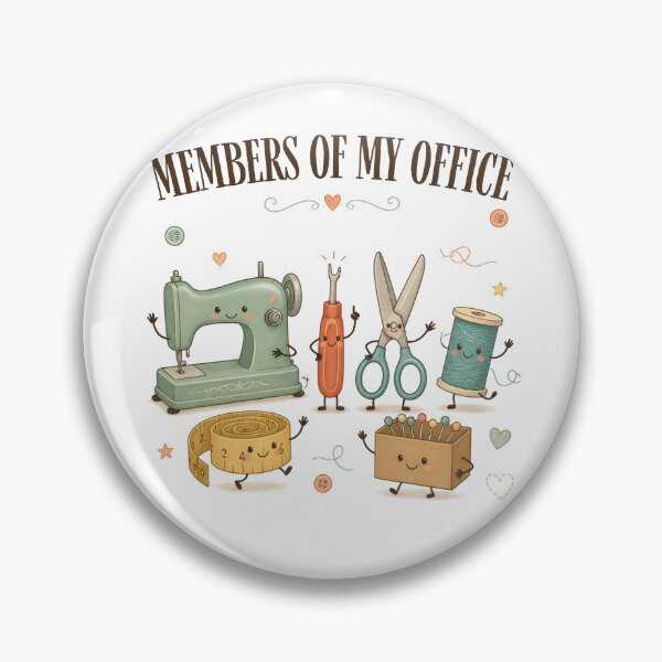 Item preview,  Members Of My Office Humorous Sewing designed and sold by AleksandraJac05.