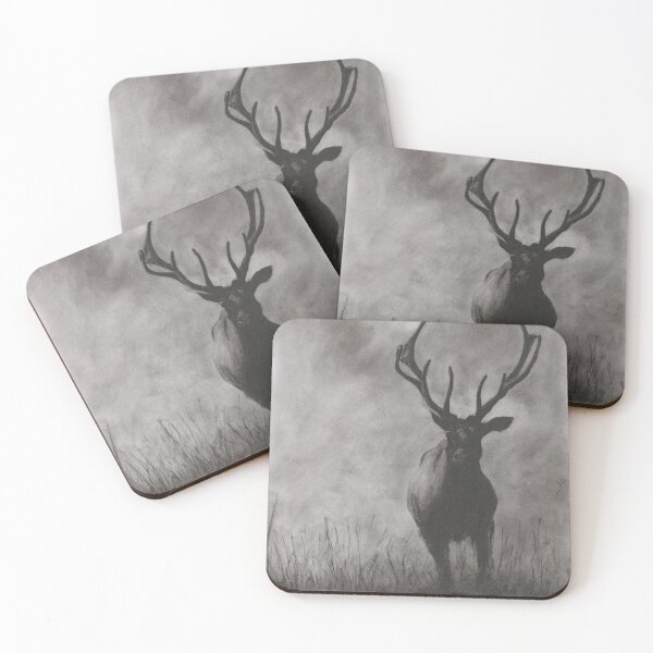 Item preview, Deer in the Mist designed and sold by DrorLavyArt.