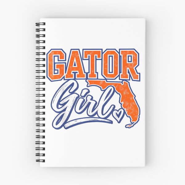 Item preview, Gator Girl Florida Map Shape College Souvenir Girls Women designed and sold by Crookedorbit ⭐⭐⭐⭐⭐ .