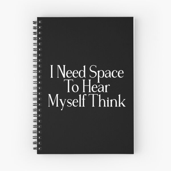 Item preview, Funny Introvert Quote | I Need Space To Hear Myself Think | Quiet Person Introvert Gift designed and sold by stylishdzign.