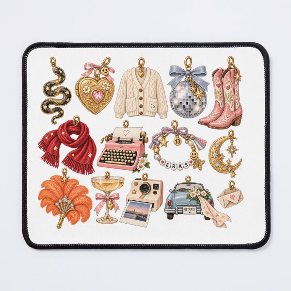 Item preview, Swiftie Bundle Eras Sticker Pack – Taylor Inspired Icons, Cardigan, Mirrorball, Snake, Getaway Car & Showgirl designed and sold by taylorvinyls.