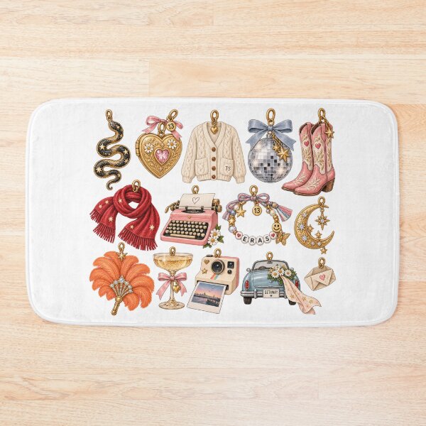 Item preview, Swiftie Bundle Eras Sticker Pack – Taylor Inspired Icons, Cardigan, Mirrorball, Snake, Getaway Car & Showgirl designed and sold by taylorvinyls.