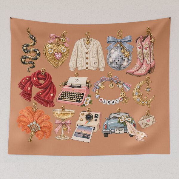 Item preview, Swiftie Bundle Eras Sticker Pack – Taylor Inspired Icons, Cardigan, Mirrorball, Snake, Getaway Car & Showgirl designed and sold by taylorvinyls.