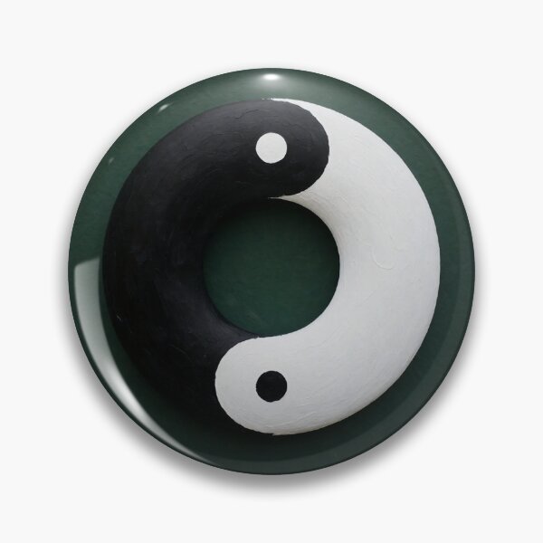Item preview, Taiji Enso Black & White 1 designed and sold by WizardsCove.