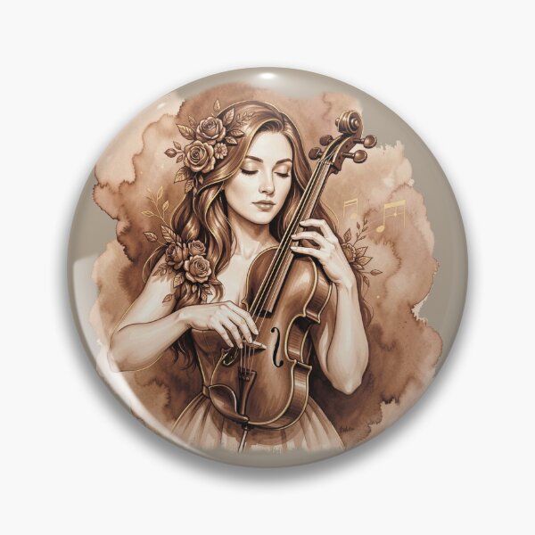 Item preview, Violinist. Retro style. designed and sold by MagelliShop.