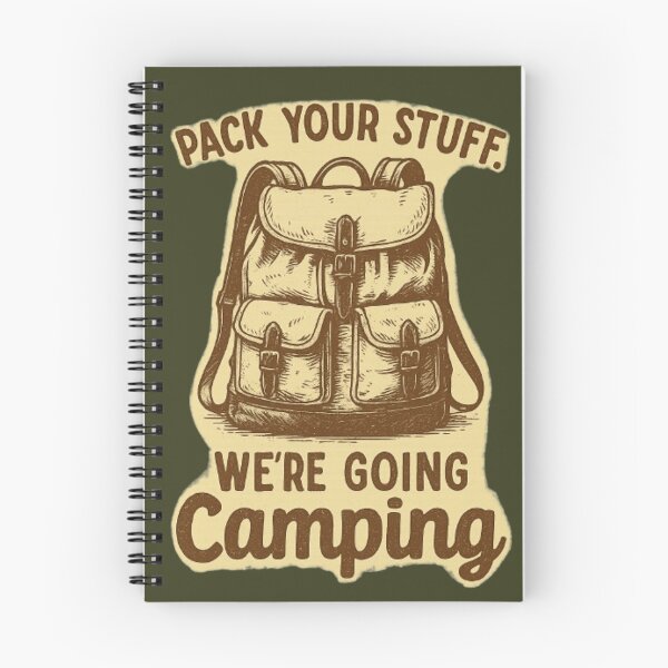 Item preview, We're Going Camping designed and sold by JoCoCraftworks.