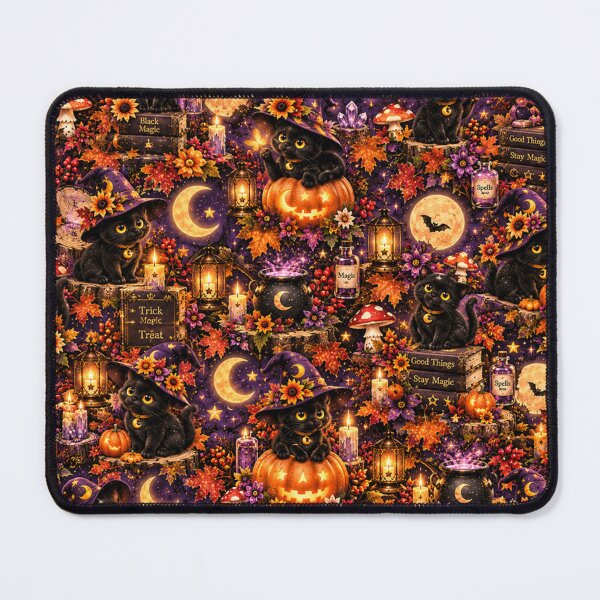 Item preview, Black Cat Magic designed and sold by FairyArtCottage.