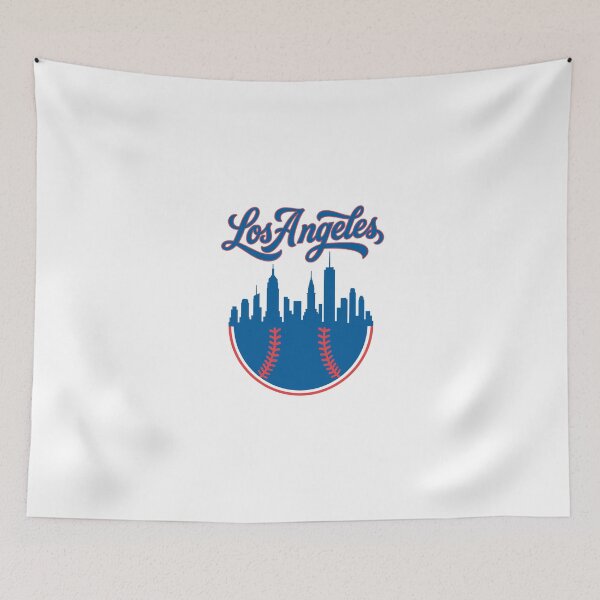 Item preview, Los Angeles Baseball City Skyline designed and sold by MASMUS27.