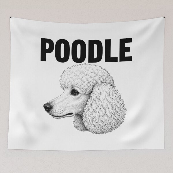 Aperçu de l'œuvre POODLE FACE créée et vendue par Alwaysready!!!.
