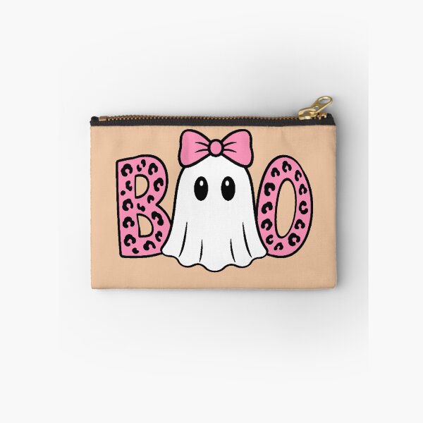 Item preview, Boo Ghost Coquette T-Shirt Halloween Pink Leopard Cute Bow designed and sold by AstronautMerch.