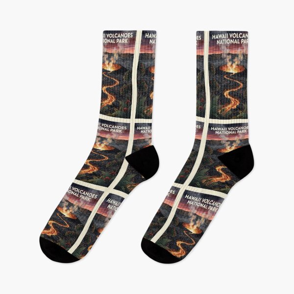 Item preview, Hawaii Volcanoes National Park Hawaii Vintage Watercolor Travel designed and sold by Teelogic.