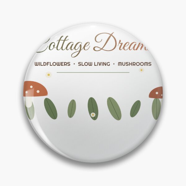 Item preview, Cottage Dreams Wildflowers Mushrooms designed and sold by BYyass25.