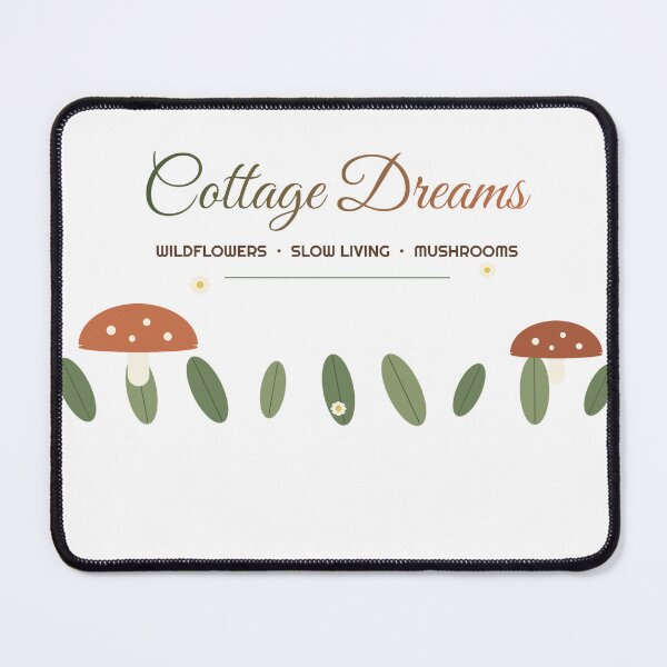 Item preview, Cottage Dreams Wildflowers Mushrooms designed and sold by BYyass25.