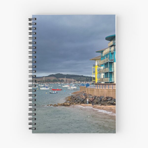 Item preview, Exmouth Marina Waterfront & Exe Estuary Boats | Coastal Devon Fine Art Photography designed and sold by leonwoods.