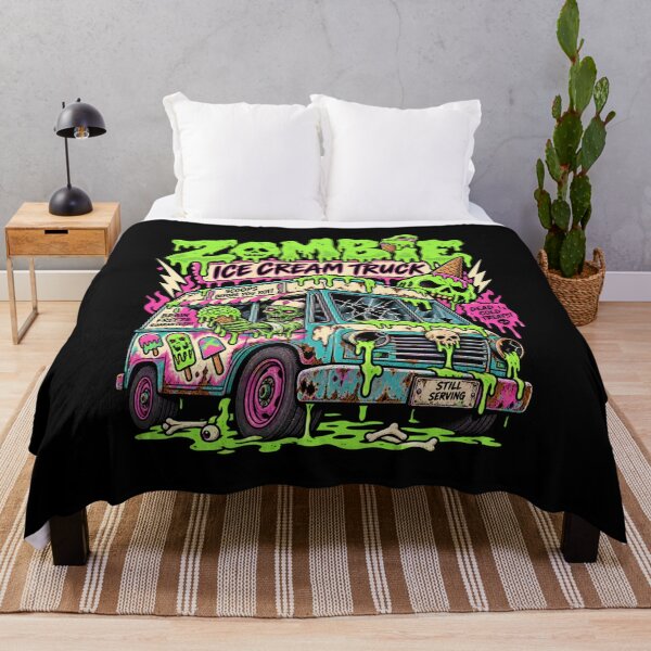 Item preview, Zombie Ice Cream Truck – Spooky Horror Dessert designed and sold by SidTastic .