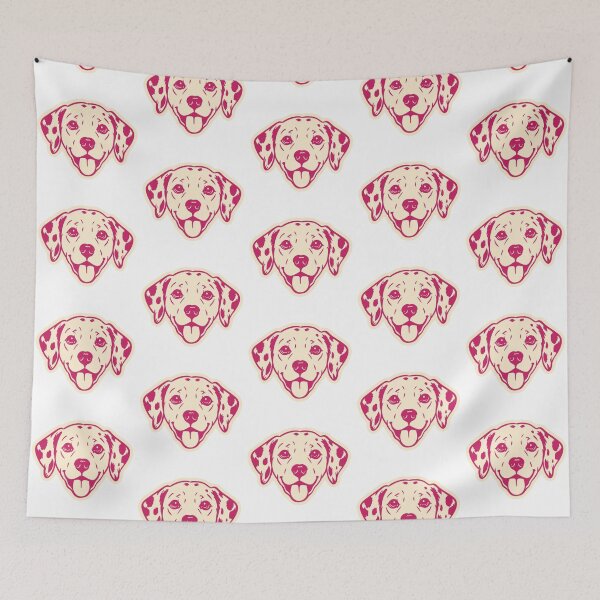 Item preview, Cute Dalmatian Dog Portrait Illustration designed and sold by mafervicenttin.