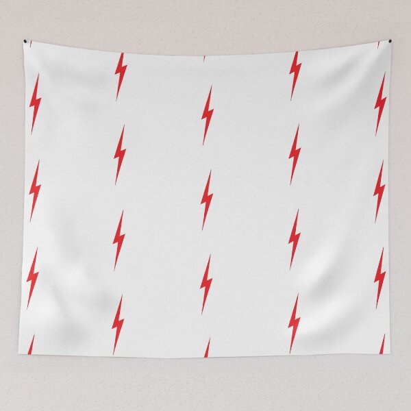 Item preview, Classic Red Lightning Bolt  designed and sold by Mick G Designs.