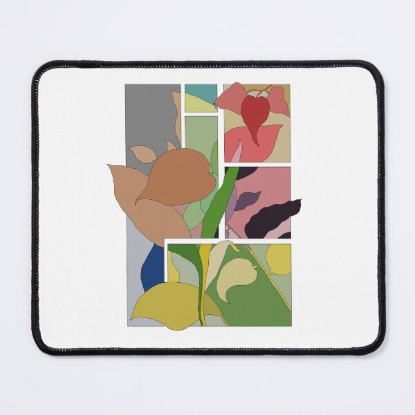 Item preview, Abstract Flora Through Geometric Windows designed and sold by laxmanrajart.