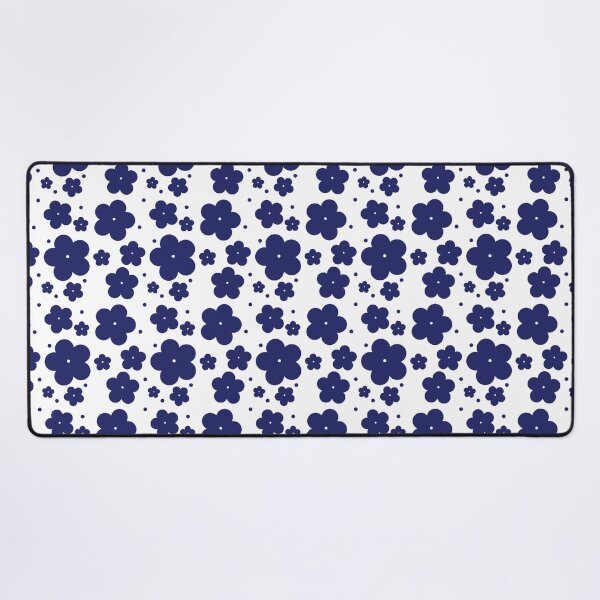 Item preview, Delicate Blue and White Botanical Motif designed and sold by ModdiesColors.