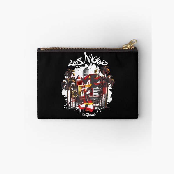 Item preview, Shadow The Hedgehog Los Angeles California City Skyline Fan Art designed and sold by slmfams.