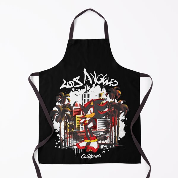 Item preview, Shadow The Hedgehog Los Angeles California City Skyline Fan Art designed and sold by slmfams.