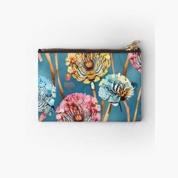 Item preview, Colorful Textured Poppy Floral Pattern designed and sold by NatArtSA.
