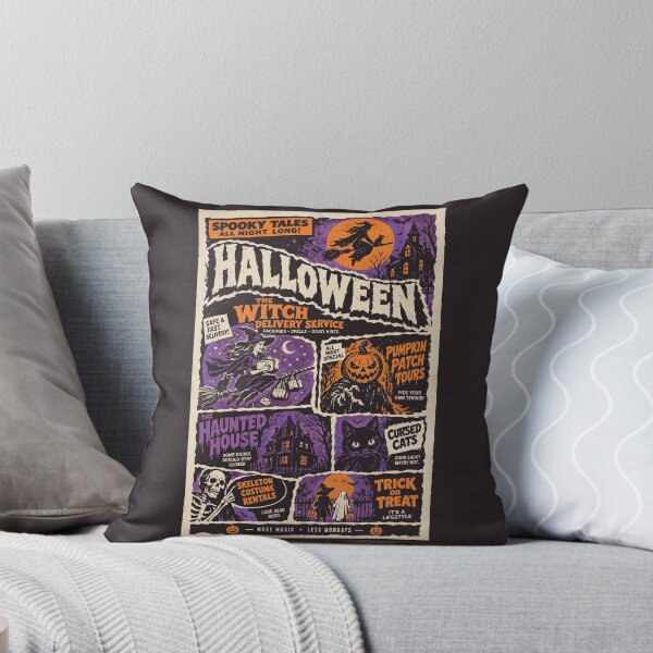 Item preview, Vintage Halloween Newspaper Collage designed and sold by CamaleonDesigns.
