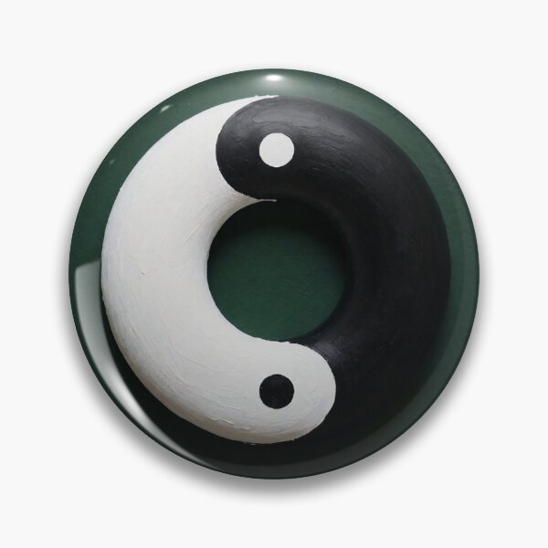 Item preview, Taiji Enso White & Black 1 designed and sold by WizardsCove.
