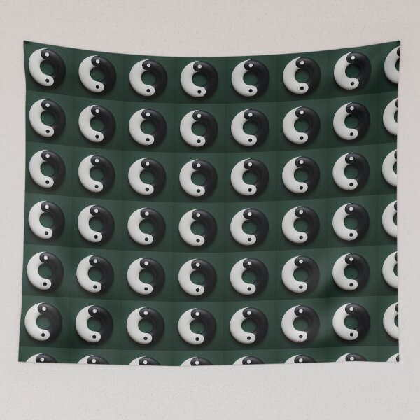 Item preview, Taiji Enso White & Black 1 designed and sold by WizardsCove.
