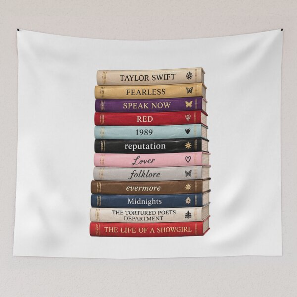 Item preview, Taylor Swift Album Eras Book Stack Sticker – Swiftie Discography Books, Eras Aesthetic, Taylor Inspired Sticker designed and sold by taylorvinyls.