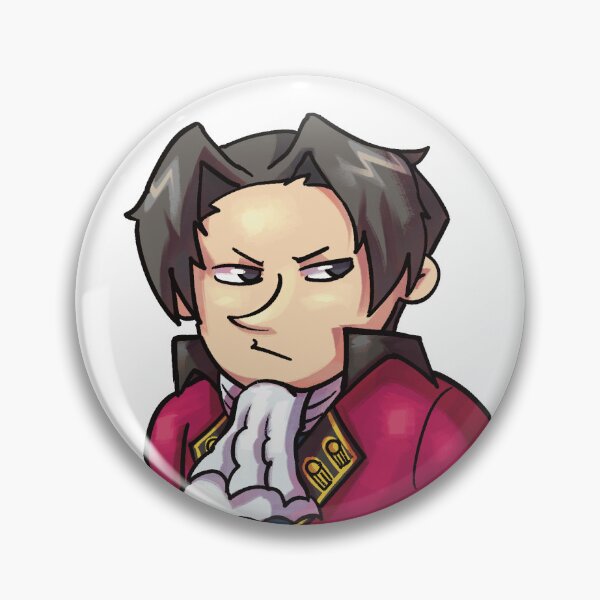 Item preview, Young! Miles Edgeworth Sticker designed and sold by Lu!.