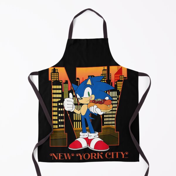 Item preview, Sonic The Hedgehog New York City Hot Dog Skyline Fan Art designed and sold by slmfams.