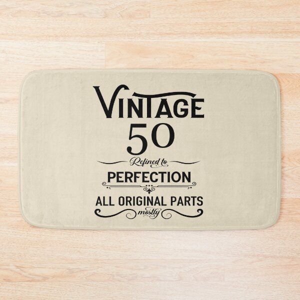 Item preview, Aged To Perfection Fifty - Vintage 50 years old - 50th Birthday Party Gift designed and sold by Alexaltay.