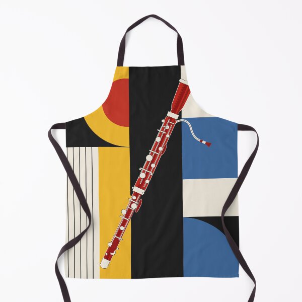Item preview, Bassoon Music Art Print, Bauhaus Music Print, Geometric Instrument Art, Classical Music Decor, Musician Gift, Modernist Art designed and sold by Studio pod Burom.