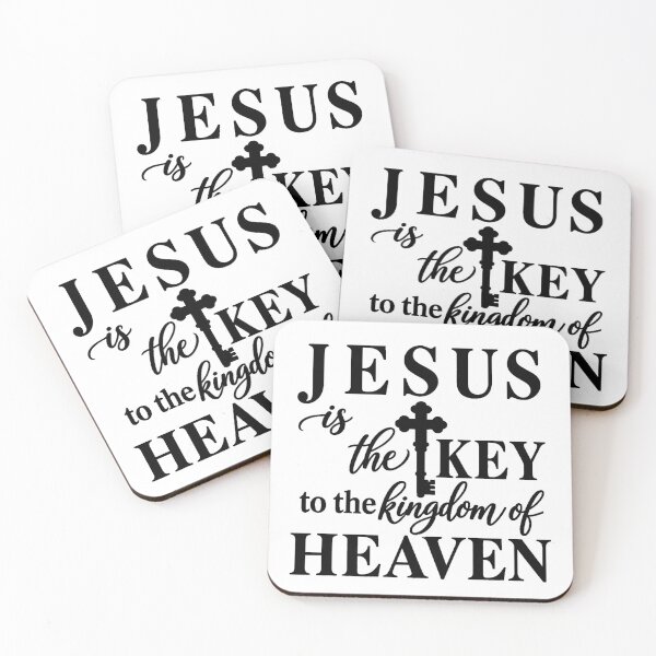 Item preview, jesus is the key to the kingdom of heaven designed and sold by OCD_JESSICA.