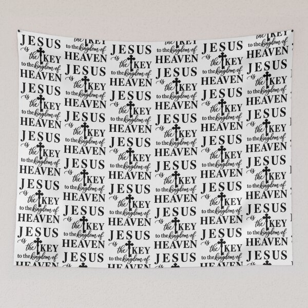 Item preview, jesus is the key to the kingdom of heaven designed and sold by OCD_JESSICA.