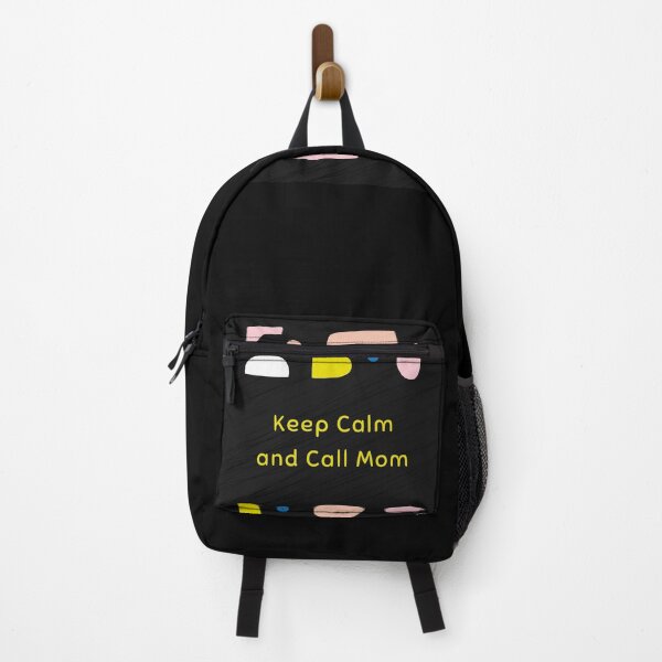 Item preview, Keep Calm and Call Mom Abstract Art Print designed and sold by Surabhi Chandak.