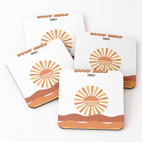Item preview, Good Vibes Only Retro Sunset designed and sold by BYyass25.