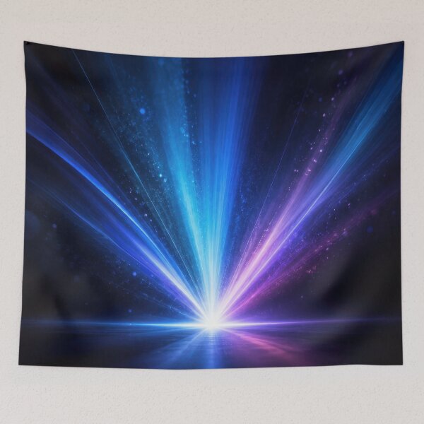 Item preview, Light beams create colorful patterns designed and sold by anytka.