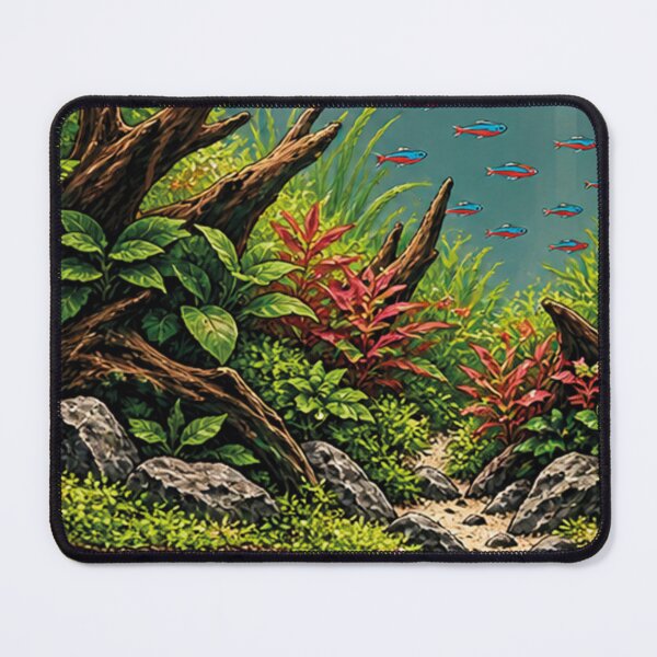 Item preview, Funny Aquascaping Where Mud Costs More Aquarium designed and sold by CrazySzoopWorld.