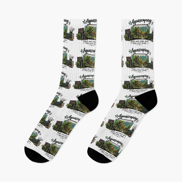 Item preview, Funny Aquascaping Where Mud Costs More Aquarium designed and sold by CrazySzoopWorld.