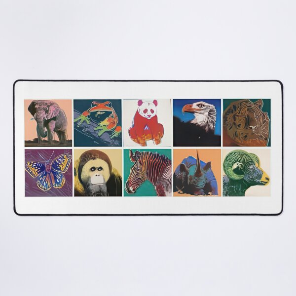 Item preview, Endangered Species (complete set) - Print by Andy Warhol designed and sold by stevengrossman.