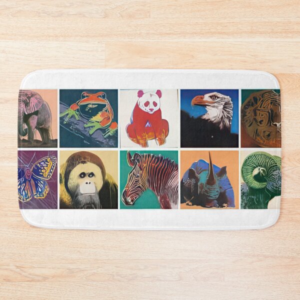 Item preview, Endangered Species (complete set) - Print by Andy Warhol designed and sold by stevengrossman.