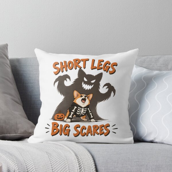 Item preview, Short Legs Big Scares Corgi Halloween designed and sold by AhmedAlbb.