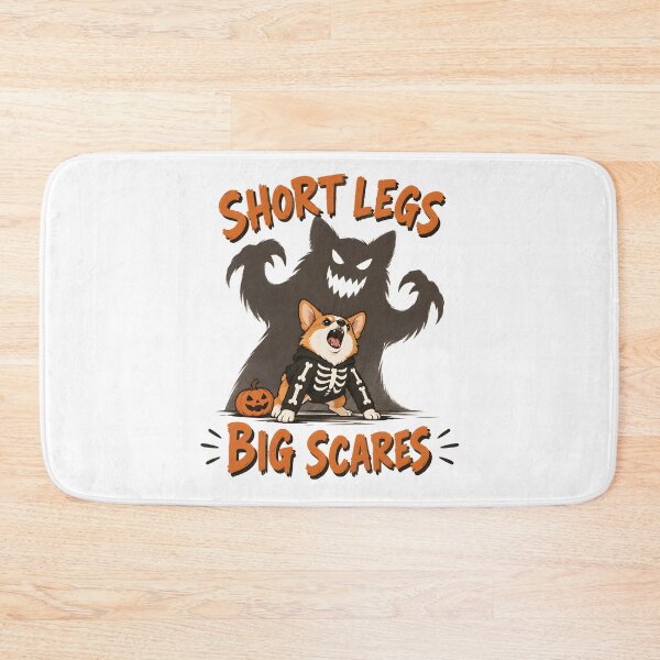 Item preview, Short Legs Big Scares Corgi Halloween designed and sold by AhmedAlbb.