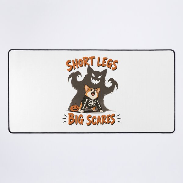 Item preview, Short Legs Big Scares Corgi Halloween designed and sold by AhmedAlbb.