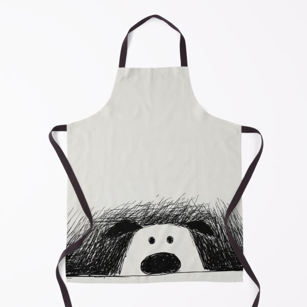 Item preview, Dog peeking from behind grass designed and sold by anytka.