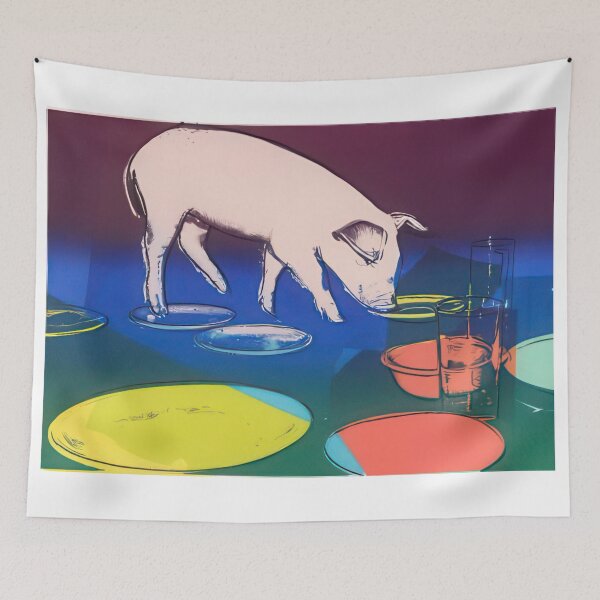 Item preview, Fiesta Pig (F. & S. II.184) - Print by Andy Warhol designed and sold by stevengrossman.